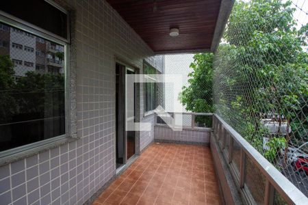 Varanda da Sala de apartamento à venda com 4 quartos, 144m² em Tijuca, Rio de Janeiro