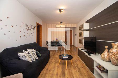 Sala de apartamento à venda com 2 quartos, 74m² em Petrópolis, Porto Alegre
