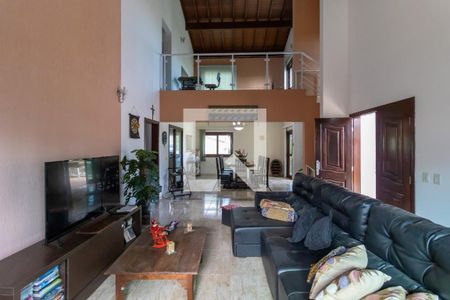 Sala de casa de condomínio à venda com 4 quartos, 1200m² em Jardim Caxambu, Jundiaí
