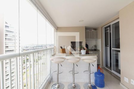 Varanda Gourmet  de apartamento à venda com 2 quartos, 92m² em Tatuapé, São Paulo