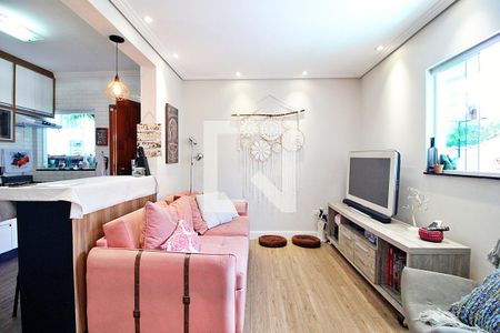 Sala de casa à venda com 2 quartos, 59m² em Vila Curuca, Santo André