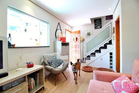 Sala de casa à venda com 2 quartos, 59m² em Vila Curuca, Santo André