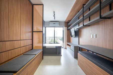 Studio de kitnet/studio para alugar com 1 quarto, 27m² em Pinheiros, São Paulo