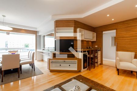 Sala de apartamento para alugar com 3 quartos, 150m² em Vila Olímpia, São Paulo