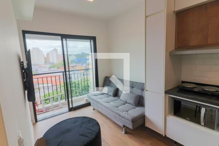 Sala / Cozinha de apartamento à venda com 1 quarto, 32m² em Butantã, São Paulo