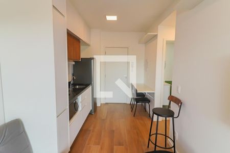 Sala / Cozinha de apartamento à venda com 1 quarto, 32m² em Butantã, São Paulo