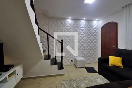 Sala de casa para alugar com 3 quartos, 103m² em Vila Curuçá, Santo André