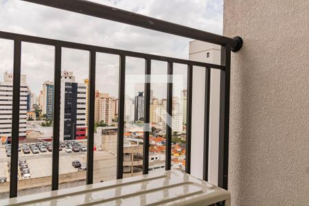 Varanda técnica de kitnet/studio para alugar com 1 quarto, 25m² em Mirandópolis, São Paulo