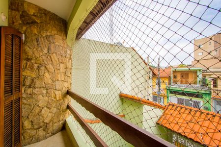 Varanda do quarto 1 de casa à venda com 5 quartos, 200m² em Vila Progresso, Santo André