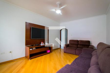 Casa 1 - Sala de casa à venda com 5 quartos, 200m² em Vila Progresso, Santo André