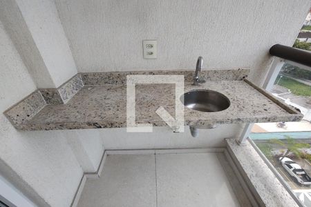 Apartamento à venda com 77m², 3 quartos e 2 vagasVaranda Detalhe