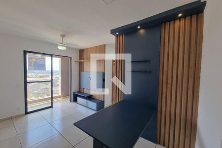 Sala de apartamento para alugar com 2 quartos, 52m² em Distrito de Bonfim Paulista, Ribeirão Preto