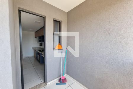 Saída da Área de Serviços / Sacada de apartamento para alugar com 2 quartos, 52m² em Distrito de Bonfim Paulista, Ribeirão Preto