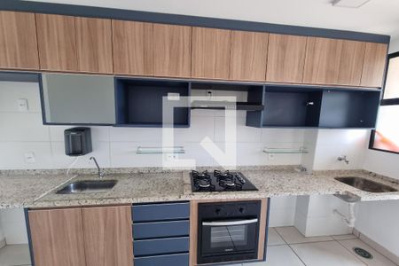 Cozinha de apartamento para alugar com 2 quartos, 52m² em Distrito de Bonfim Paulista, Ribeirão Preto