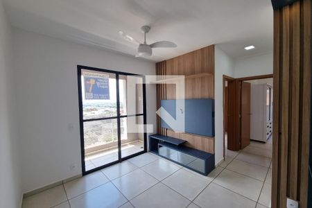 Sala de apartamento para alugar com 2 quartos, 52m² em Distrito de Bonfim Paulista, Ribeirão Preto