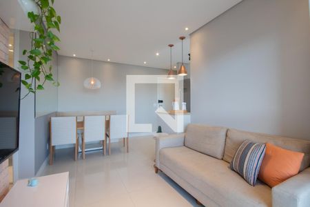 Sala de apartamento para alugar com 2 quartos, 60m² em Jaguaribe, Osasco