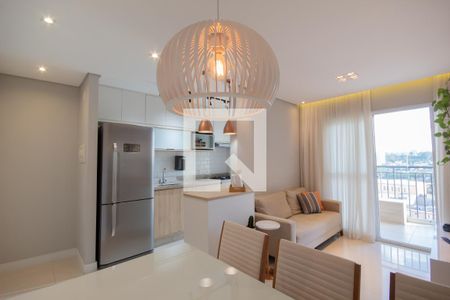 Sala de apartamento para alugar com 2 quartos, 60m² em Jaguaribe, Osasco