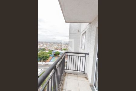 Varanda da Sala de apartamento para alugar com 2 quartos, 55m² em Utinga, Santo André