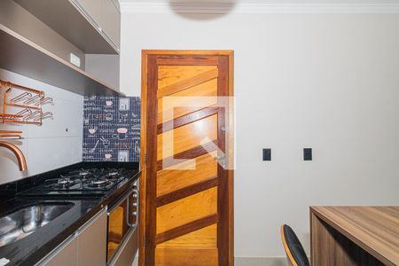 Sala e Cozinha de casa de condomínio para alugar com 1 quarto, 38m² em Jaçanã, São Paulo