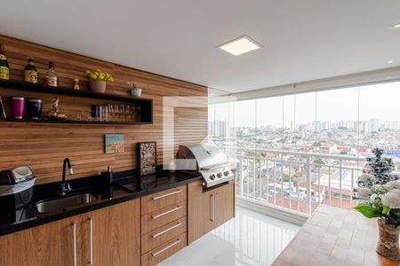 Varanda gourmet de apartamento à venda com 2 quartos, 68m² em Vila Água Funda, São Paulo