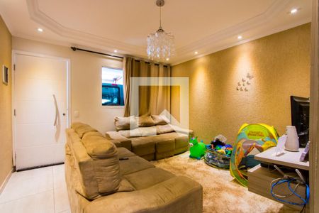 Sala de casa à venda com 2 quartos, 100m² em Condomínio Maracanã, Santo André