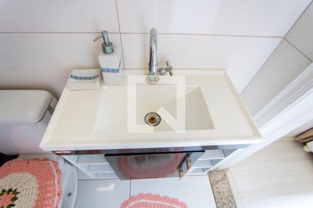 Banheiro do quarto 1 de casa à venda com 2 quartos, 100m² em Condomínio Maracanã, Santo André