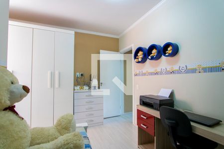 Quarto 1 - Suíte de casa à venda com 2 quartos, 100m² em Condomínio Maracanã, Santo André