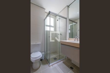 Banheiro Social de apartamento para alugar com 3 quartos, 123m² em Tamboré, Santana de Parnaíba