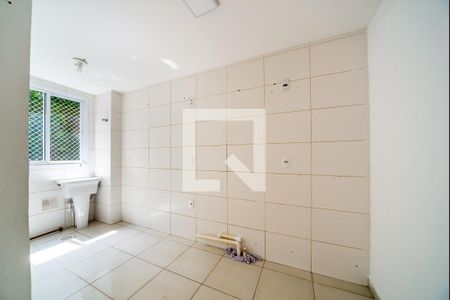 Cozinha e Área de Serviço de apartamento para alugar com 2 quartos, 55m² em Santa Isabel, Viamão