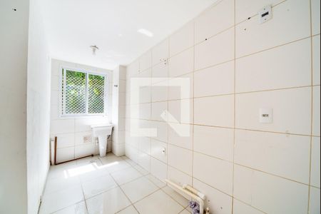 Cozinha e Área de Serviço de apartamento para alugar com 2 quartos, 55m² em Santa Isabel, Viamão