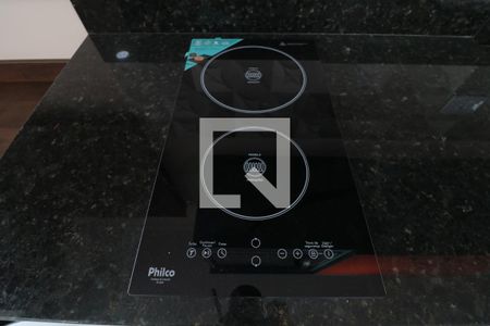 Cozinha - cooktop de kitnet/studio para alugar com 1 quarto, 40m² em Vila Regente Feijó, São Paulo