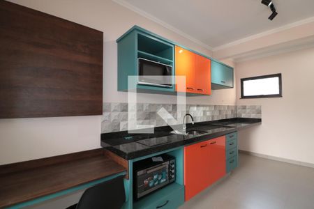 Cozinha de kitnet/studio para alugar com 1 quarto, 40m² em Vila Regente Feijó, São Paulo