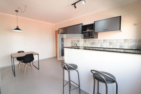 Sala/Cozinha de kitnet/studio para alugar com 1 quarto, 38m² em Vila Regente Feijó, São Paulo