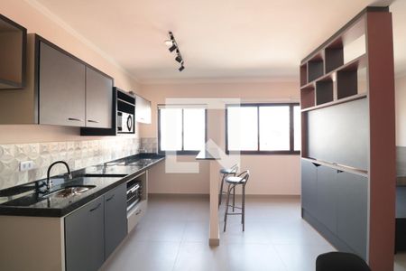 Sala/Cozinha de kitnet/studio para alugar com 1 quarto, 38m² em Vila Regente Feijó, São Paulo