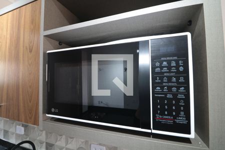 Cozinha - microondas de kitnet/studio para alugar com 1 quarto, 40m² em Vila Regente Feijó, São Paulo