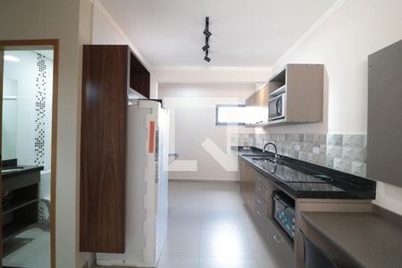 Cozinha de kitnet/studio para alugar com 1 quarto, 40m² em Vila Regente Feijó, São Paulo