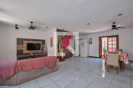 Sala de casa de condomínio à venda com 4 quartos, 135m² em Maracanã, Rio de Janeiro