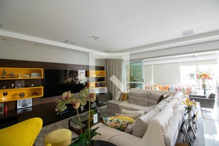 Sala de apartamento à venda com 4 quartos, 316m² em Recreio dos Bandeirantes, Rio de Janeiro