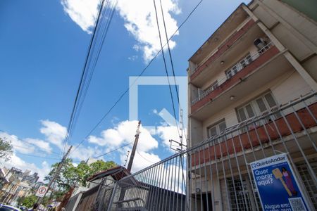 Fachada de apartamento para alugar com 1 quarto, 35m² em Floresta, Porto Alegre