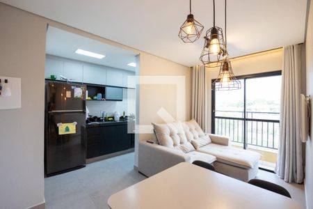 Sala de apartamento para alugar com 2 quartos, 48m² em Vila Sonia, Valinhos