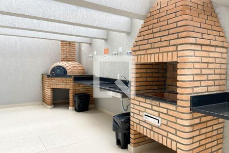 Área comum - Churrasqueira de apartamento para alugar com 1 quarto, 37m² em Vila Osasco, Osasco