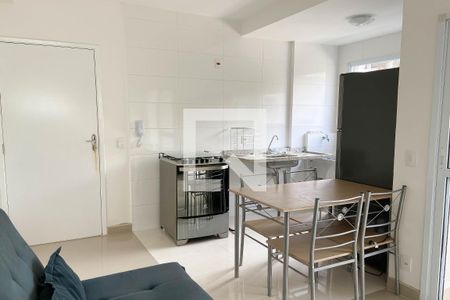 Sala de apartamento para alugar com 1 quarto, 37m² em Vila Osasco, Osasco