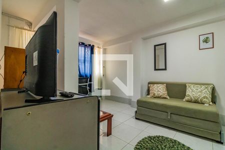 Sala- quarto de kitnet/studio para alugar com 1 quarto, 25m² em Vila Guarani, São Paulo