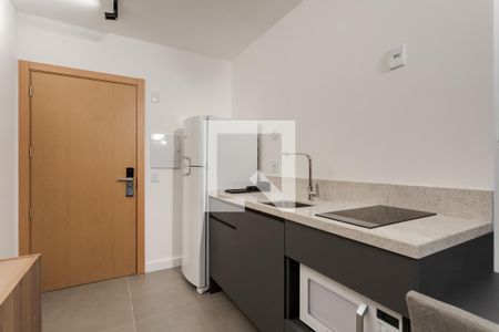 Cozinha de apartamento para alugar com 1 quarto, 28m² em Petrópolis, Porto Alegre