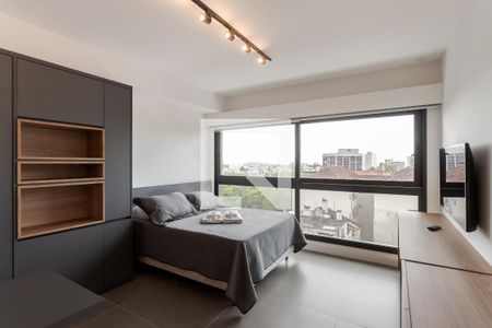 Dormitório de apartamento para alugar com 1 quarto, 28m² em Petrópolis, Porto Alegre