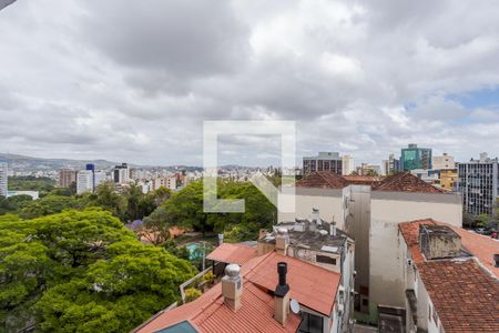 Vista de apartamento para alugar com 1 quarto, 28m² em Petrópolis, Porto Alegre