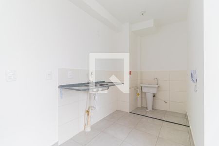 Apartamento à venda com 34m², 2 quartos e sem vagaCozinha e Área de Serviço