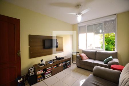 Sala de apartamento à venda com 3 quartos, 80m² em Cristal, Porto Alegre