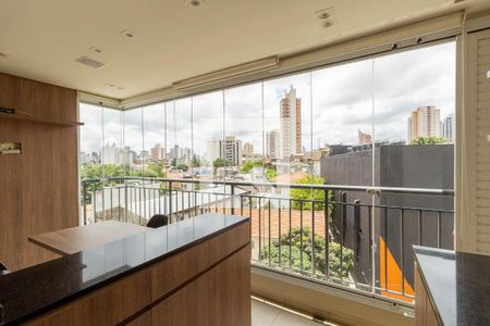 Varanda  de apartamento para alugar com 2 quartos, 59m² em Jardim da Glória, São Paulo