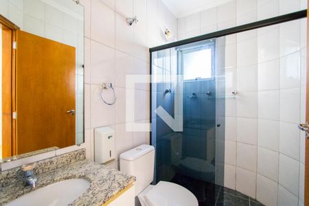 Apartamento à venda com 78m², 3 quartos e 2 vagasBanheiro do quarto 1